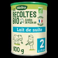 Les récoltes bio, du lait infantile pour la France et le reste de l'Europe.  © Danone