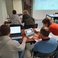 En janvier 2021, le Ceta 35 a organisé une première formation au numérique 100 % agricole. © Ceta 35