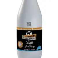 Ce lait Les éleveurs des Hauts de France valorise le lait Via Lacta de la Prospérité fermière.