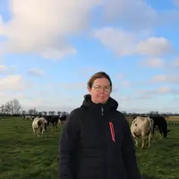 Aline Catoir, une des deux associés de l'EARL Catoir.