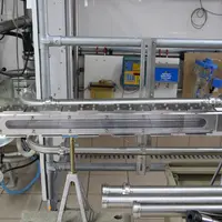 Sur PiloTraite, des coupons en inox peuvent être prélevés pour étudier les biofilms installés sur le circuit de traite.