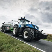 Le tracteur le plus puissant de l'exploitation, nécessaire pour certains outils, est souvent affecté à des tâches réalisables avec moins de puissance.