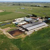La zone du marais breton en Vendée permet de bons rendements en maïs et céréales.