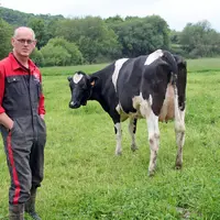 Christophe Vermet, éleveur en Ille-et-Vilaine