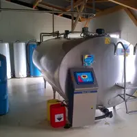 tank dans une laiterie