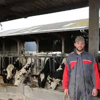 Dan Busson, éleveur en Mayenne