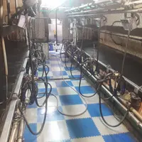 Salle de traite vide