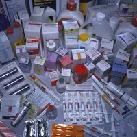 Bovins lait / vétérinaire / pharmacie / vaste échantillon de médicaments vétérinaires