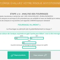 Lorsque l'éleveur dispose d'une analyse, une fois les résultats standardisés, l'étape suivante est de renseigner la quantité de maïs ingérée au quotid