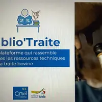page d'accueil de la plateforme Biblio'Traite