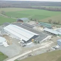 vue aérienne du Gaec Honoré