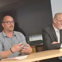 Samuel Bulot (à gauche) et Martial Marguet (à droite)