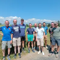 Groupe éleveurs dans le Rhône
