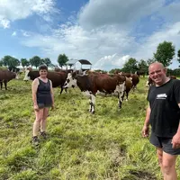 Marie-Laure et Franck Beaufort, éleveurs dans le Cantal