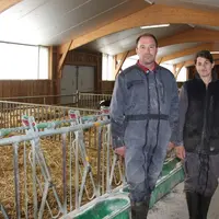 Céline et Julien Foureau, éleveurs dans la Sarthe
