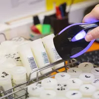 enregistrement des échantillons de lait pour analyse