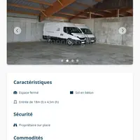 annonce location hangar pour hivernage