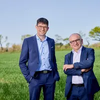 Jean-Michel Gac, président, et Christian Griner, directeur d'Even.