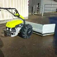 Motoculteur transformé en racleur