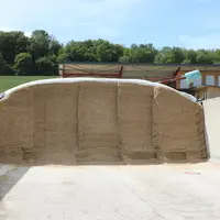 silo de maïs récolté en 2025