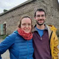 <em class="placeholder">Suzanne Plessix et Rodolphe Boireault, éleveurs à Laz dans le Finistère</em>