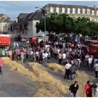 Face à la forte baisse du prix du lait,
les producteurs européens ont
manifesté pour obtenir des mesures
de gestion de crise, de la 
Commission eu