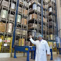 Arborea dispose d’un stockage entreposage 
automatisé dans un magasin haut de 25 mètres.