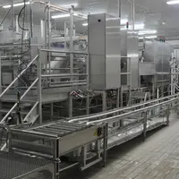 L’atelier de fabrication
des bleus de la Société
fromagère de Rodez. Sept
types de pâtes persillées
y sont fabriquées.
