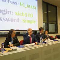 Phil Hogan, commissaire européen à l'agriculture à la conférence de presse du 26 janvier 2016
