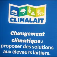 Climalait est un programme de recherche pour aider 
les éleveurs laitiers à adapter leurs exploitations au 
changement climatique.