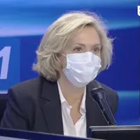 Valérie Pécresse, présidente de la région Ile-de-France hier sur Europe 1. © Capture d'écran Europe 1