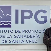 Miguel O’Byrne, président de l’institut de promotion de l’élevage de la province de Santa Cruz.