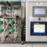 Le pilote de filtration d'Actalia, baptisé Pifil, permet de tester le comportement des gels laitiers à l'égouttage.
