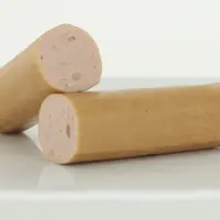 Des saucisses sans nitrite étaient à déguster sur le stand Givaudan.