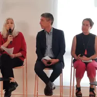 Karin Perrot directrice expert food de Kantar Division Insights France, Xavier Terlet, directeur de Protéines XTC, et Maria Bertoch, directrice du dép
