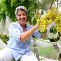 Françoise Roch, présidente de la Fédération nationale des producteurs de fruits. © DR