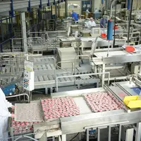 En mars, la production de Hénaff a fait des bonds, de l’ordre de 20 % pour la boîte bleue et de 50 % pour certaines références de pâté. © Franck Jourd