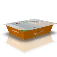 La barquette Eco Bowl de DS Smith réduit jusqu'à 85% la quantité de plastique. © DR