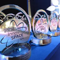 L'Innov'space est maintenu au parc des expositions de Rennes, le 15 septembre 2020. © SPACE