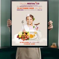 210 stands sont prévus le 13 octobre 2020 au pavillon 5-1 de la porte de Versailles, à Paris. © Restau'co