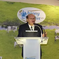 Daniel Delahaye, directeur général d'Isigny Ste-Mère. © Virginie Pinson