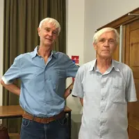 José Tissier et Marc Dufumier, respectivement président et ex-président de Commerce équitable France. © DR