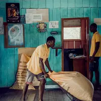 Préparation à l'export à Sao Tomé. © Kaoka