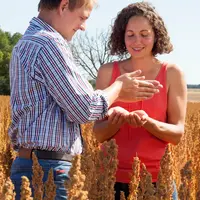 Marion Breteau et Damien Sneessens, cofondateurs de Berry Graines. © Berry Graines