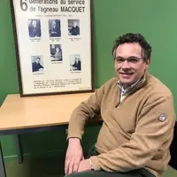 Xavier Macquet, dirigeant de la société Macquet. © DR