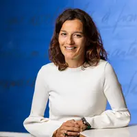 Cécile Cabanis, qui quittera en février la direction générale finances de Danone, est nommée vice-présidente non exécutive. © Marc Bertrand