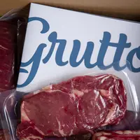 Un boeuf abattu permet l'envoi de 44 colis Grutto. © Grutto