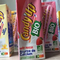 Les ventes de laits aromatisés Candy’Up ont progressé de 13 % en 2020. © DR