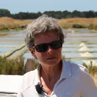 Elisabeth Wattebled, présidente de la Coop des producteurs de sel de l'Ouest. © Saveurs de l'île de ...