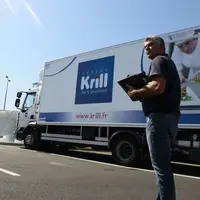 Krill continuera de livrer la restauration occitane avec ses camions depuis le Min de Toulouse. © Krill (Even)